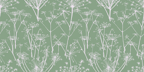 Seamless pattern of umbrellas flowers Royalty Free Vector