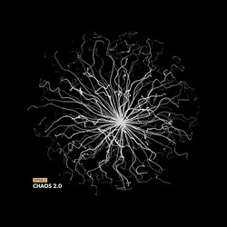 Array dynamic particles 3d futuristic technology vector