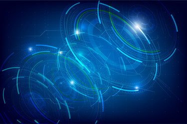 Cybernetic Tech Background vector image