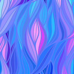 wave background of doodle hand drawn lines vector