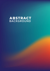 Abstract fluid gradient colorful background light vector
