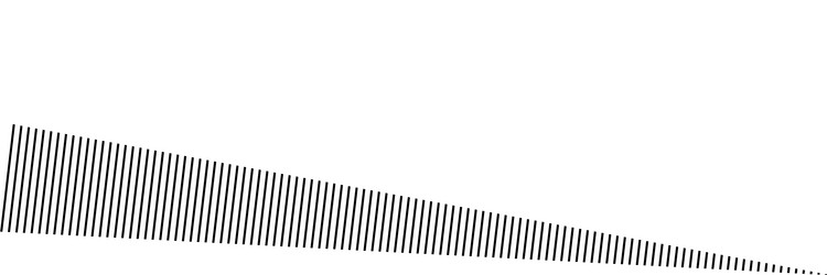 horizontal dashed segmented lines design shape vector image