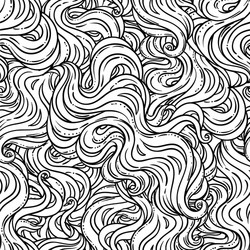 Abstract black and white background seamless Vector Image
