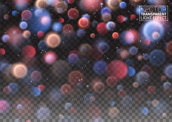 abstract bokeh blurred light element that can vector image