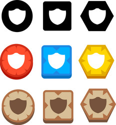 Guard shield icon Royalty Free Vector Image - VectorStock