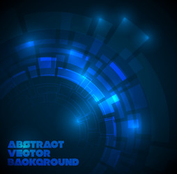 Modern Tech Background vector image