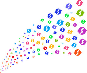 source stream of refresh vector image