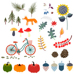 Autumn Forest Clip Art vector