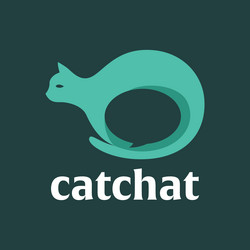 Chat rodeo logo Royalty Free Vector Image - VectorStock