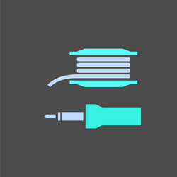 Solder tools icon vector