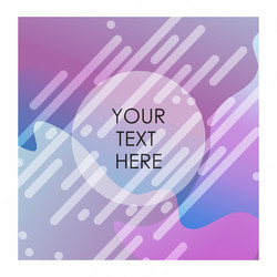 colorful background with typography Vector Image