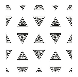 background with geometric patterns vector image
