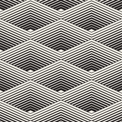 seamless pattern repeating geometric elements vector image