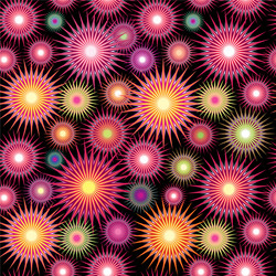 Abstract pattern firework spot background vector