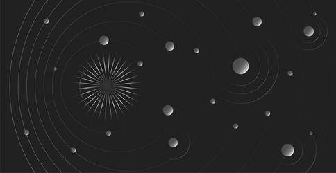 Dynamic Tech Background vector image