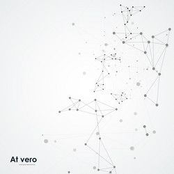 Abstract Network Connection vector image
