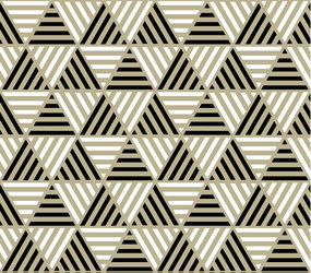 Triangle geometry backdrop with stripes vector