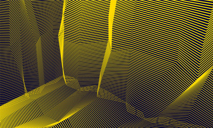 surreal art for design line 3d dimensional vector image