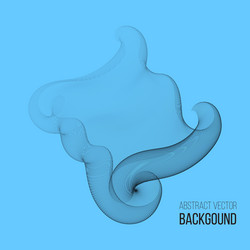 abstract background with wave design element vector image