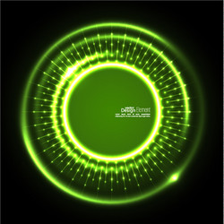 abstract techno background vector image