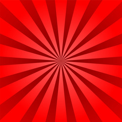 Red rays poster star burst Royalty Free Vector Image