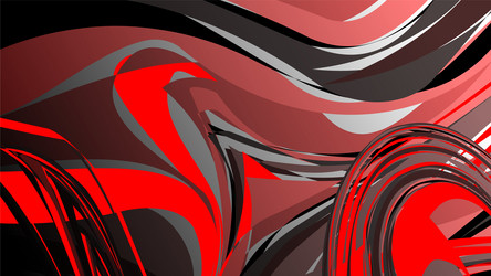 abstract colorful background with red style wave vector image