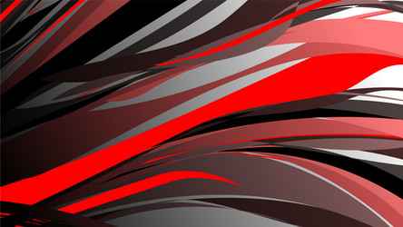 abstract colorful background with red style wave vector image