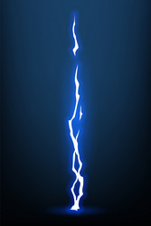 Dynamic Lightning Spark Animation vector image