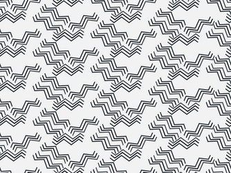 seamless pattern with broken lines geometric vector