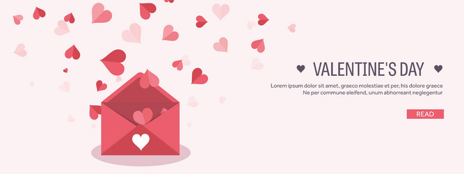 flat background with envelope vector image