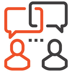 communication vector image