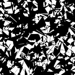 Chaotic geometric texture pattern with random vector