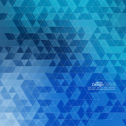 creative abstract triangle pattern vector