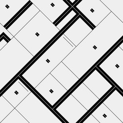seamless pattern diagonal polygonal rectangular vector image