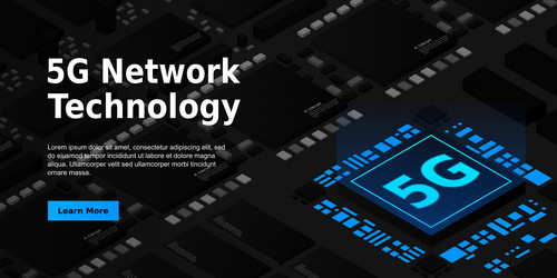 5g network processor mobile wireless internet vector