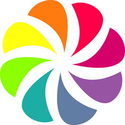 Unity Symbol - Circles of Connection vector image