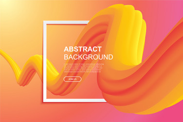 fluid abstract curve design on gradient vector