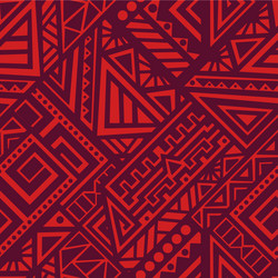 abstract seamless pattern in ethnic style vector