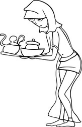 Cartoon Slave Girl Vector Images (over 130)