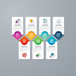 Business Presentation Slides vector image