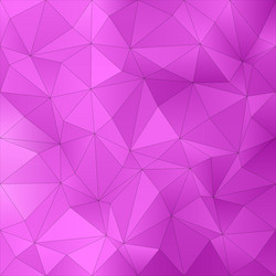 Magenta irregular triangle pattern background vector