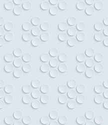 white perforated paper vector