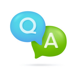 3d text box speech bubble dialog dialogue vector image