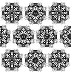 circular pattern in form of mandala vector image