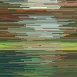 Glitch Texture - Colorful Abstract vector image