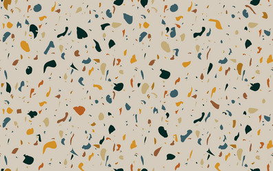 Terrazzo repeating seamless pattern texture vector