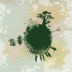 Abstract Walkway Pattern vector image