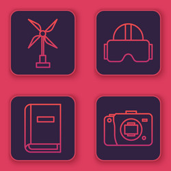 set line wind turbine user manual virtual vector image