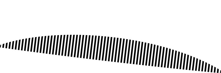 horizontal dashed segmented lines design shape vector image