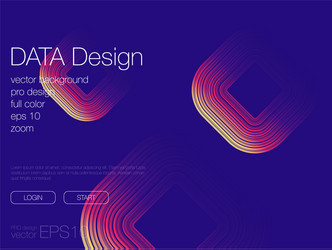 abstract blend background template for web site vector image